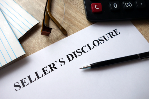 Document with the title: Seller's Disclosure.